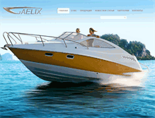 Tablet Screenshot of gaelixboat.com